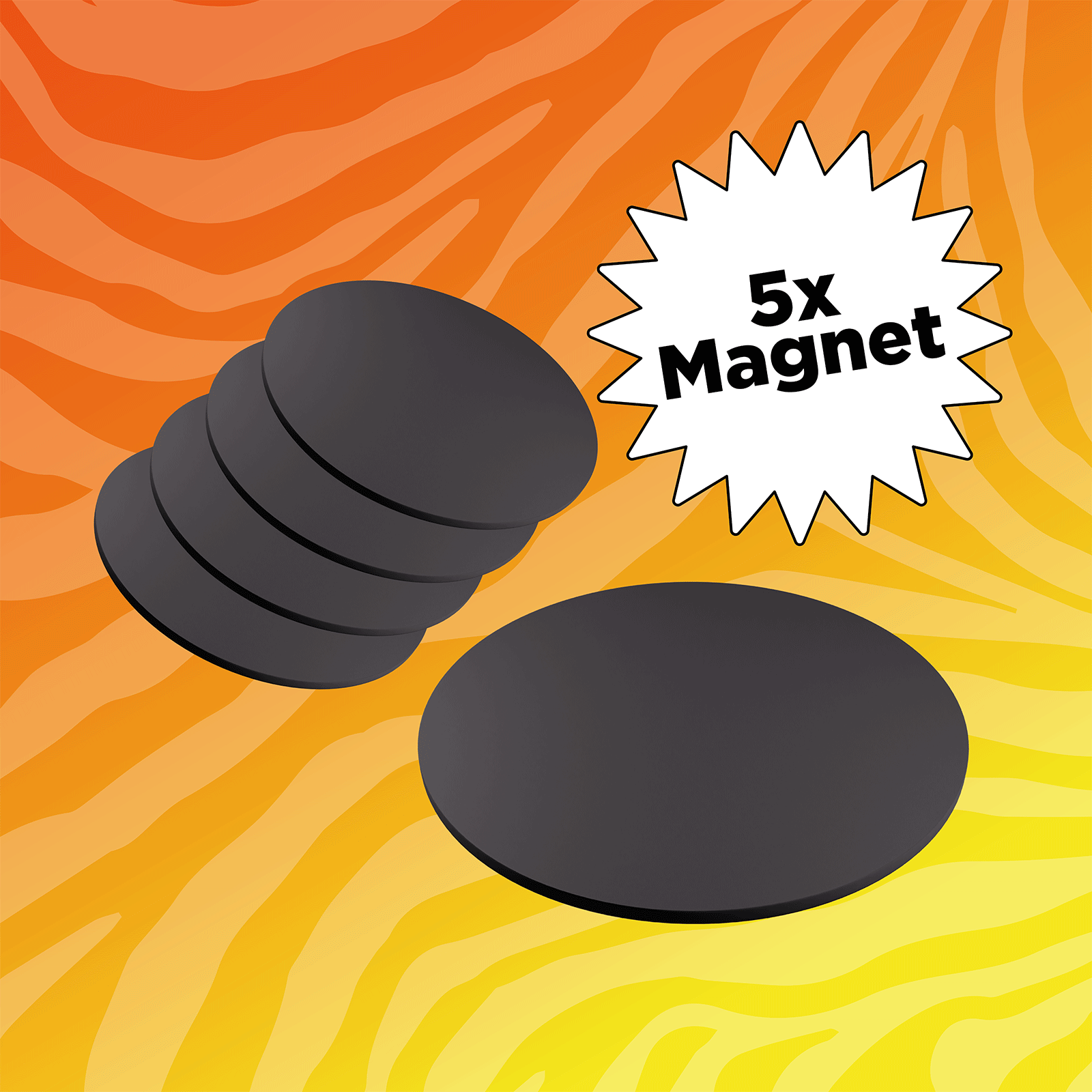 5er-Bundle ZYND Magnete
